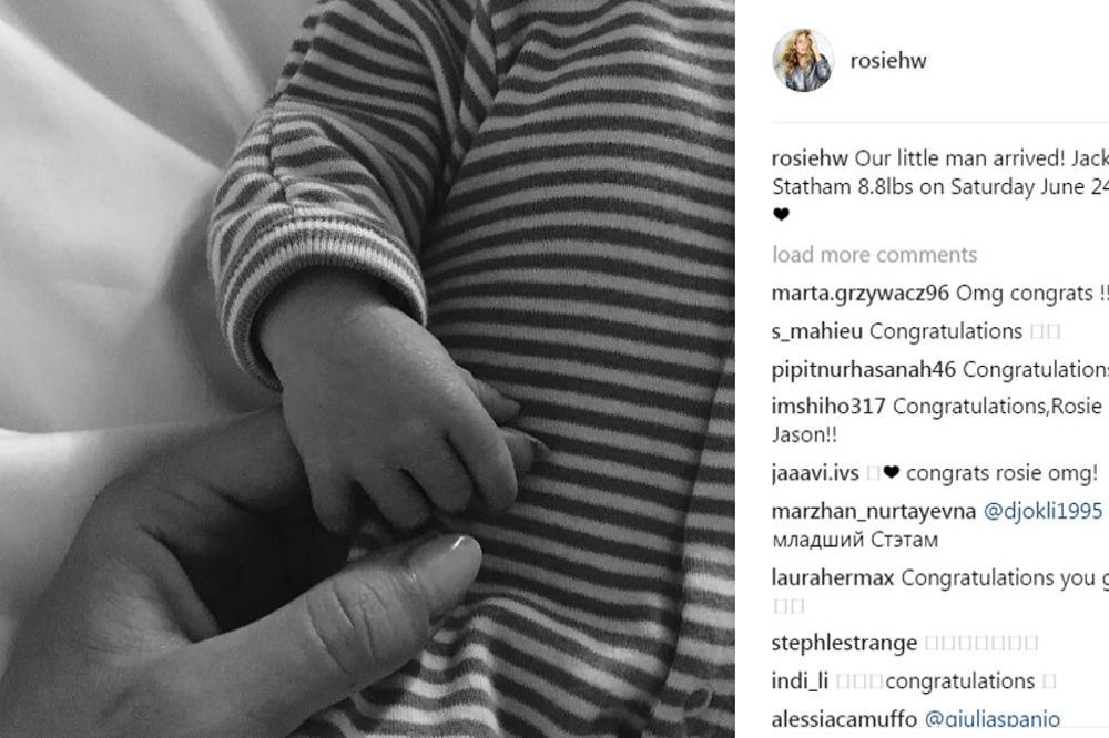 Rosie Huntington-Whiteley's son (c) Instagram