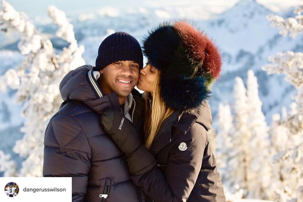 Russell Wilson and Ciara (c) Instagram