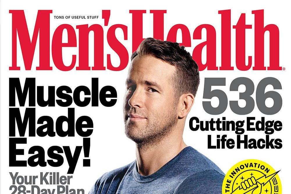 Ryan Reynolds for Men's Health magazine