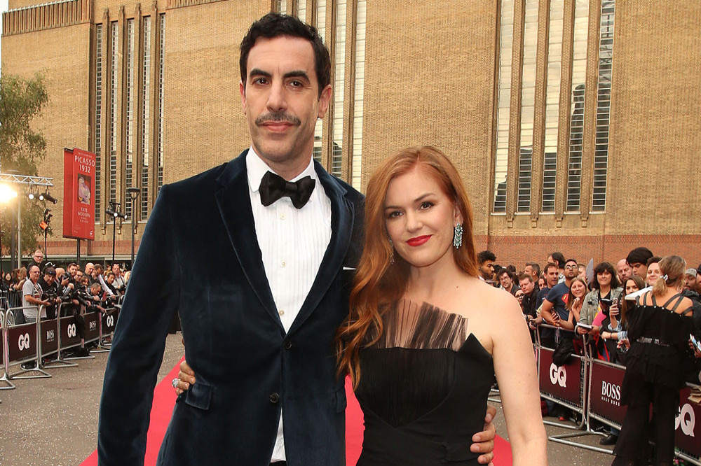 Isla Fisher says it was love at first sight when she met Sacha Baron Cohen