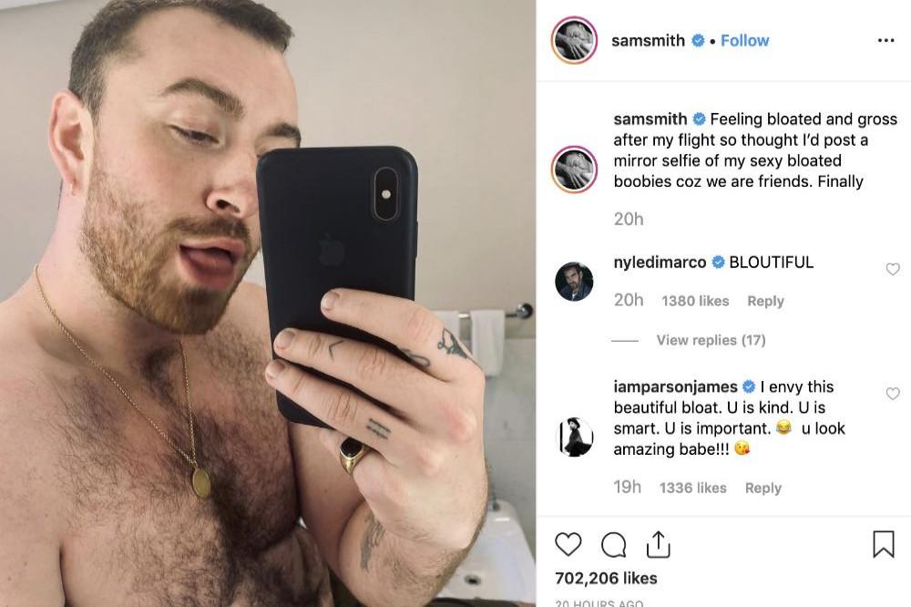 Dlisted  Open Post: Hosted By Sam Smith's Inflated Hefty Bag