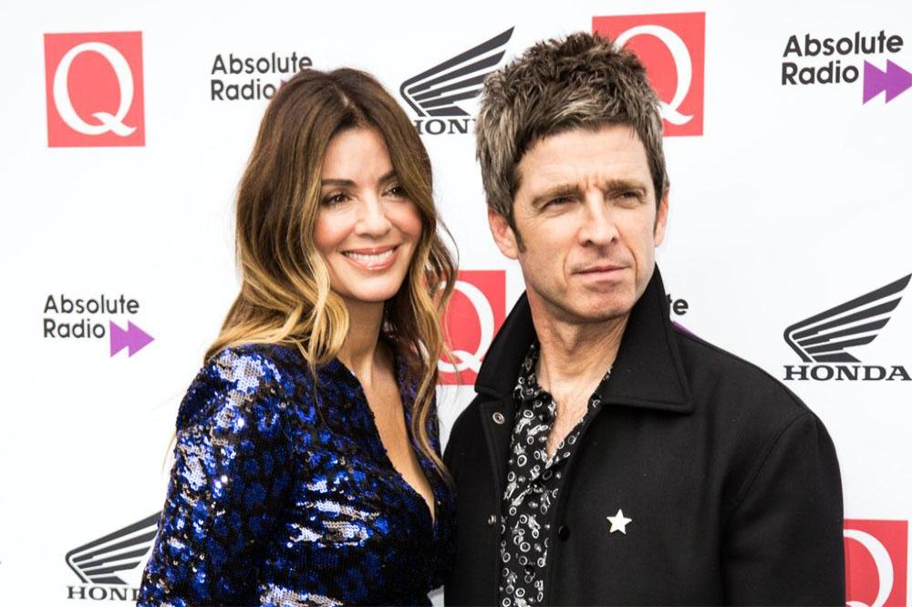 Sara MacDonald and Noel Gallagher at the Q Awards
