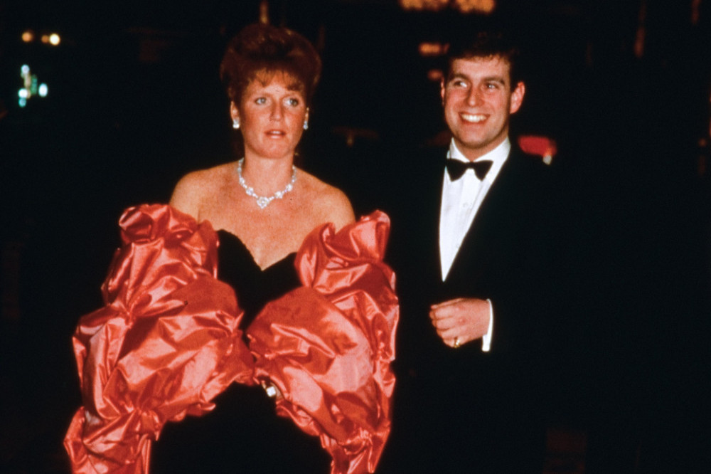 Sarah Ferguson and Prince Andrew in Los Angeles in 1988
