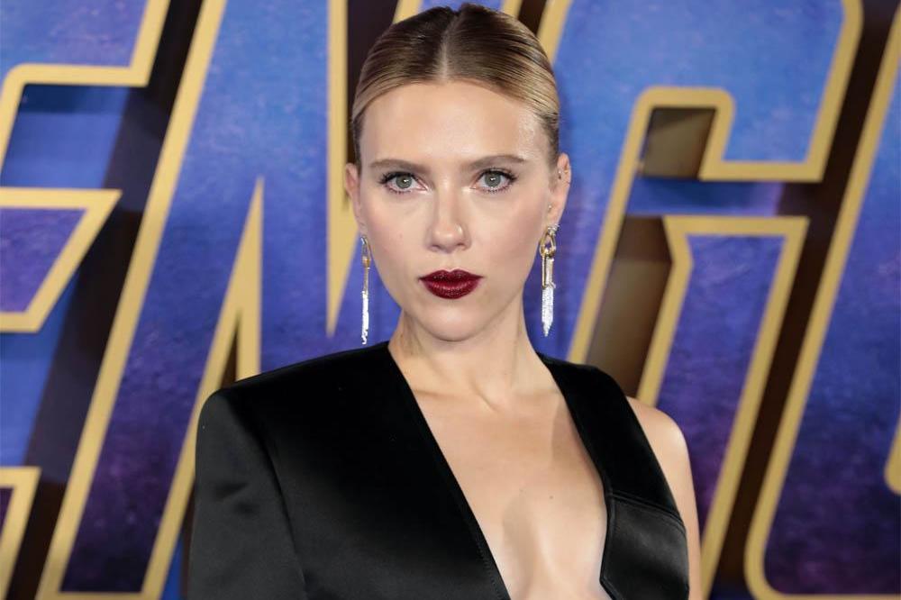 Scarlett Johansson at Avengers fan event