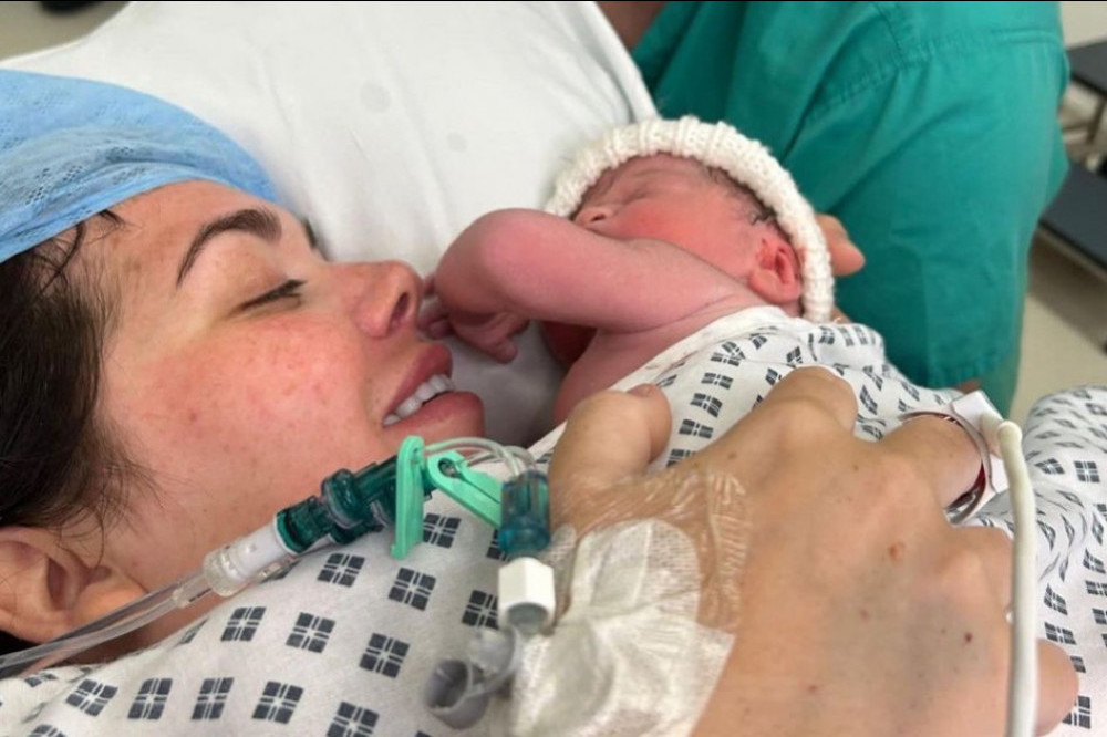 Scarlett Moffatt has given birth to her first child