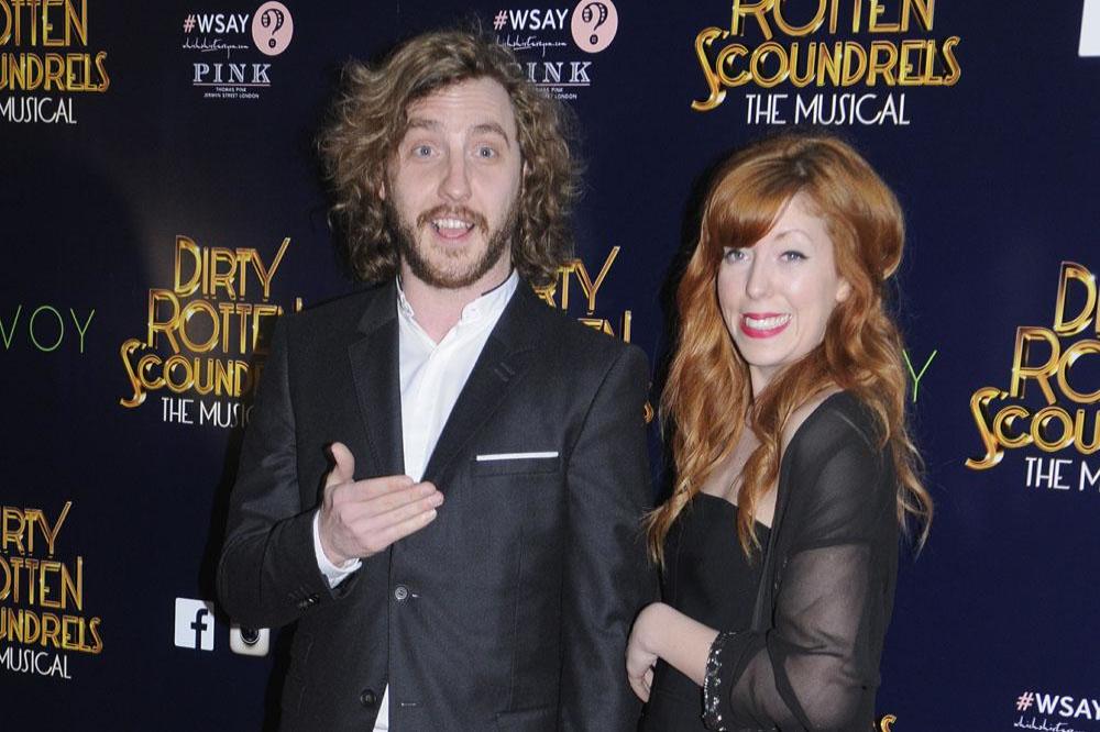 Seann Walsh and Rebecca Humphries