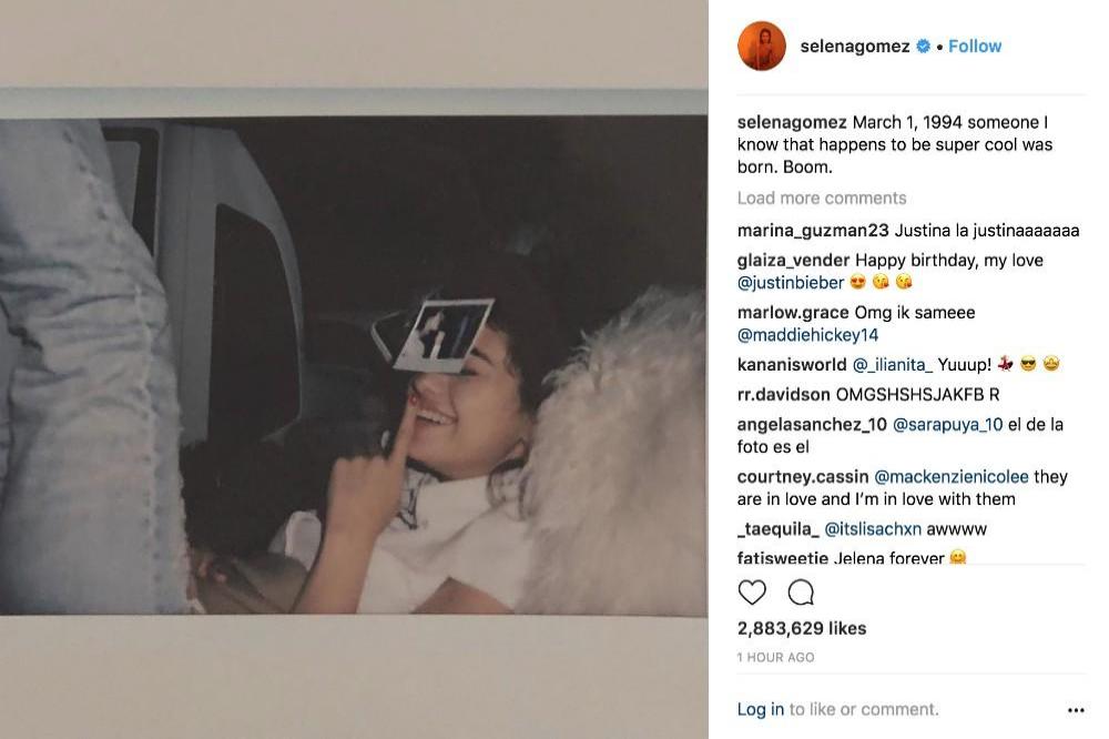 Selena Gomez's Instagram (c) post