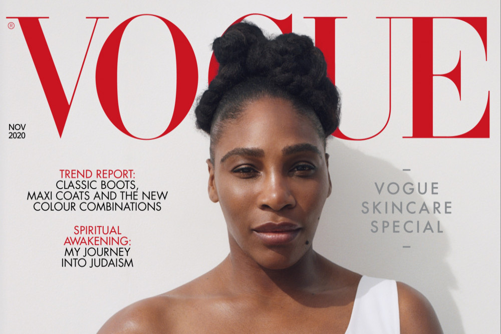 Serena Williams covers Vogue/ Photo by Zoe Ghertner
