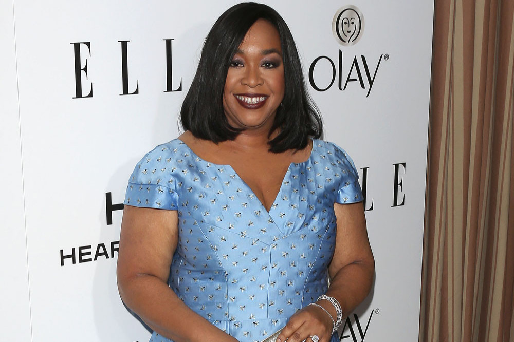 Shonda Rhimes at the Elle Women in Television Dinner