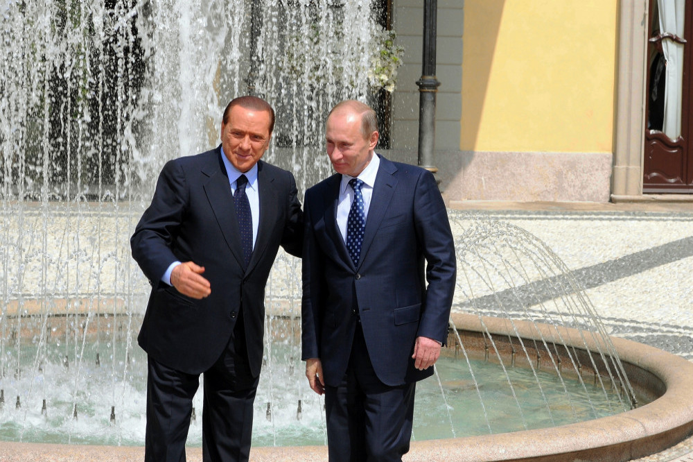 Silvio Berlusconi and Vladimir Putin are personal friends