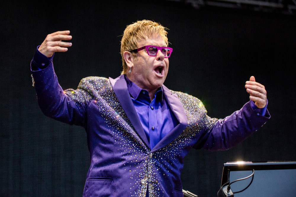 Sir Elton John is giving fans a peak behind the scenes