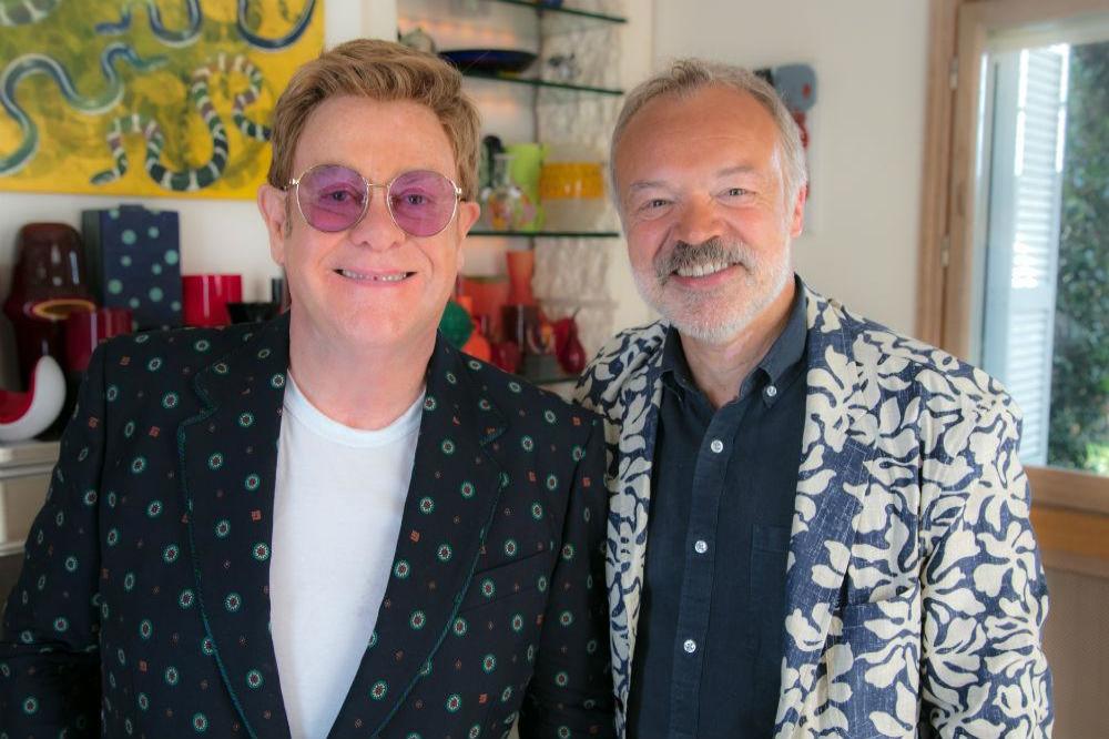 Sir Elton John and Graham Norton