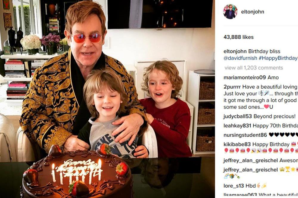 Sir Elton John (c) Instagram 