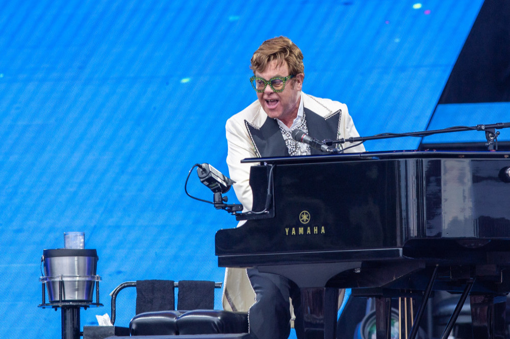 Sir Elton John is in a bubble on tour