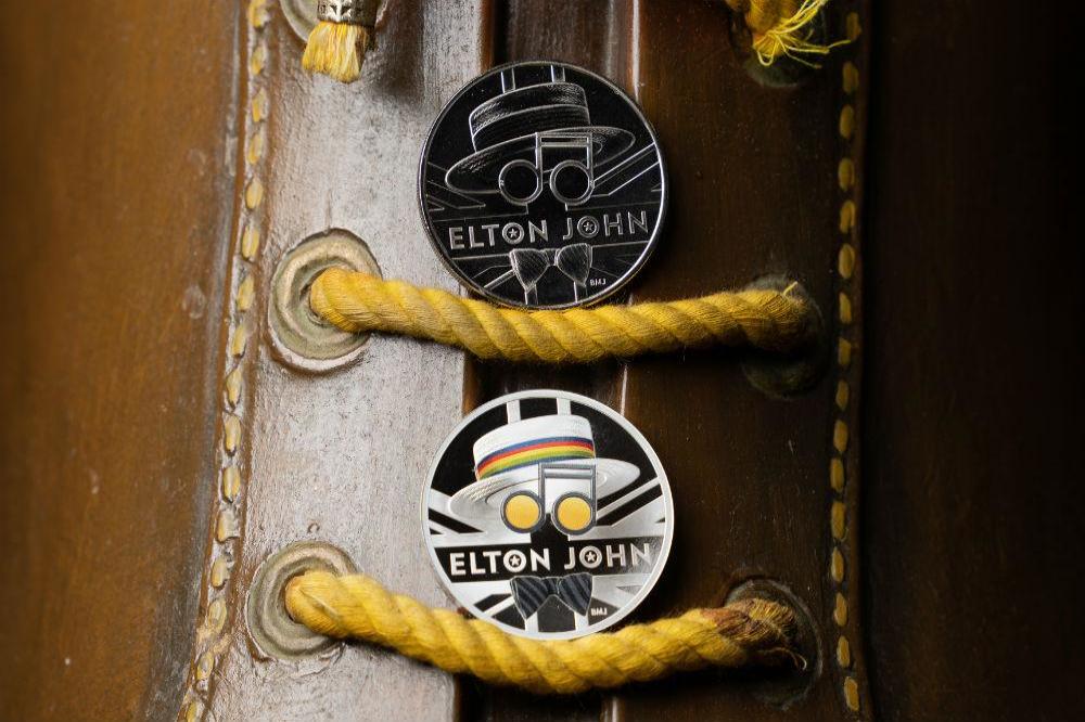 Sir Elton John's coins