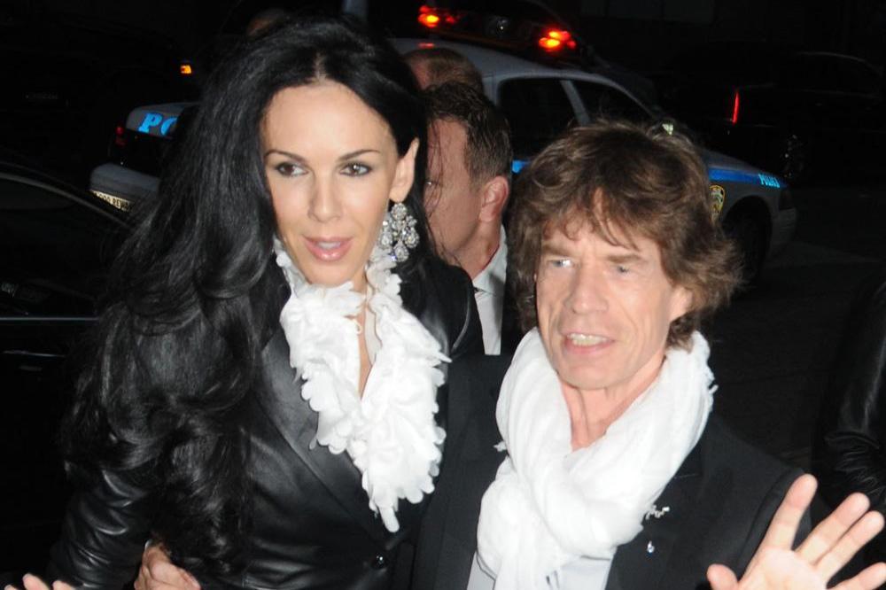 L'Wren Scott and Sir Mick Jagger