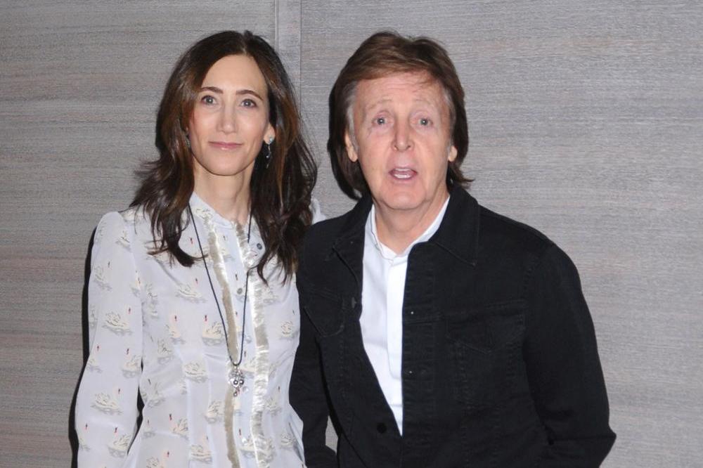 Sir Paul McCartney and Nancy Shevall 