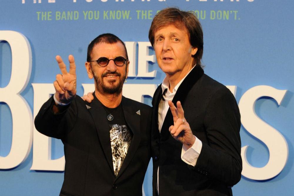 Sir Paul McCartney and Ringo Starr 