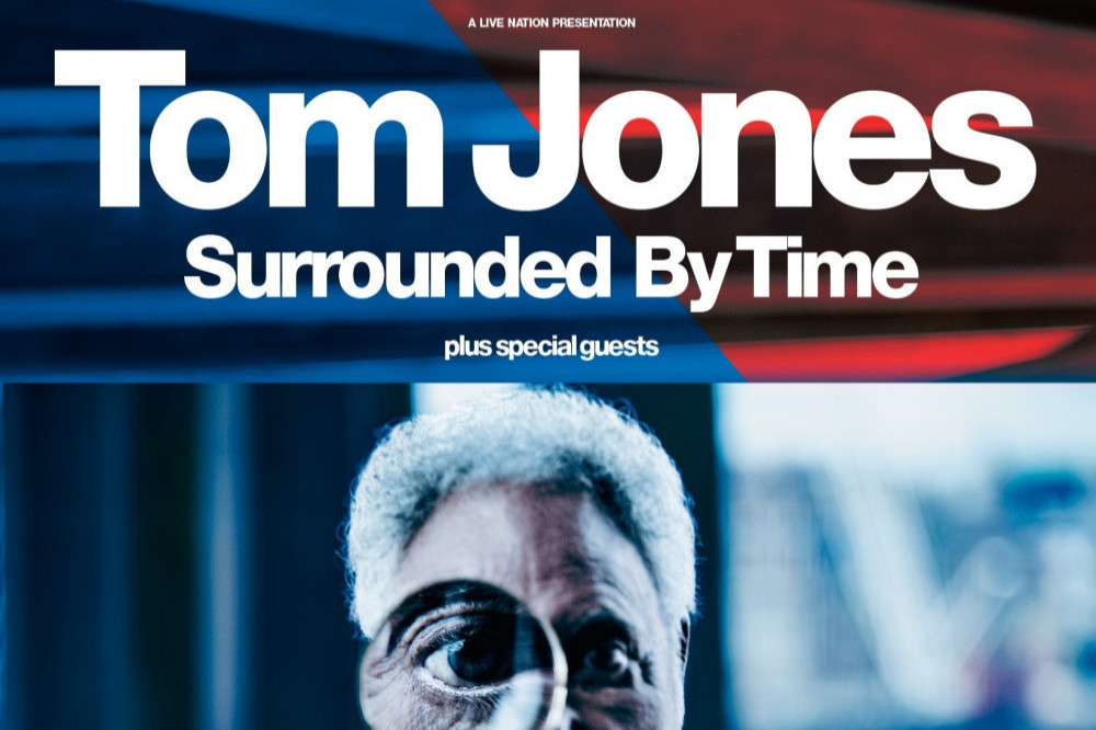 Sir Tom Jones tour poster