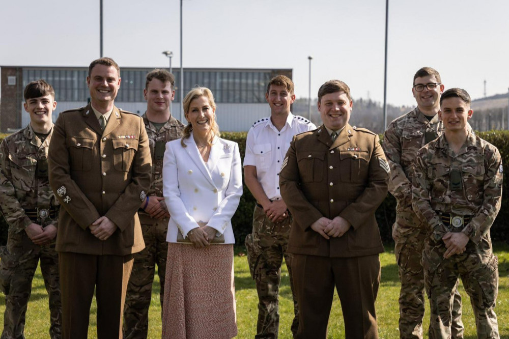 Sophie, Countess of Wessex has a new military role (c) Twitter