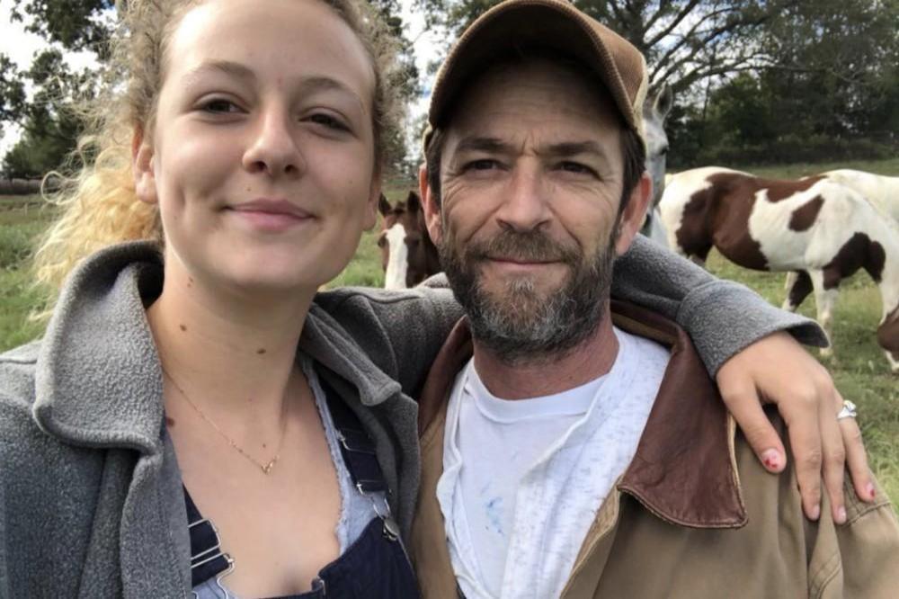 Sophie Perry and Luke Perry via Instagram (c)