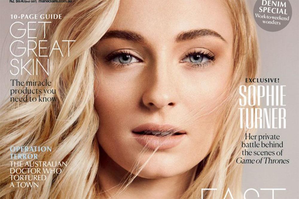 Sophie Turner for Marie Claire Australia