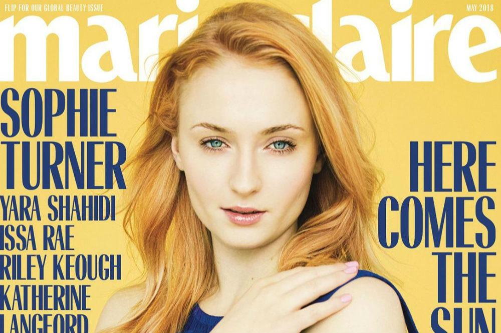 Sophie Turner in Marie Claire