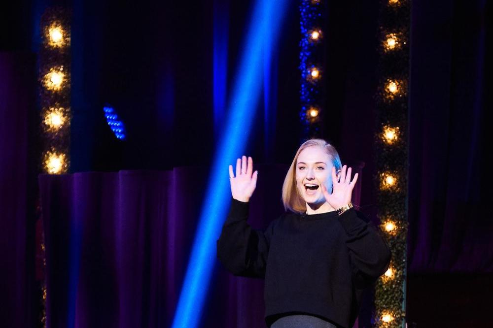 Sophie Turner on The Late Late Show 