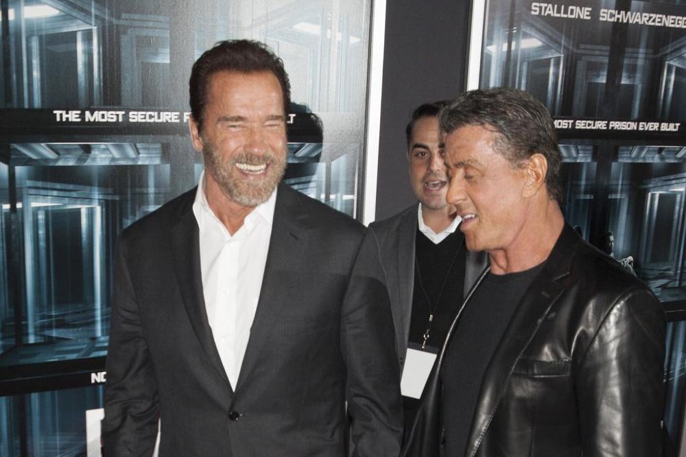 Arnold Schwarzenegger and Sylvester Stallone