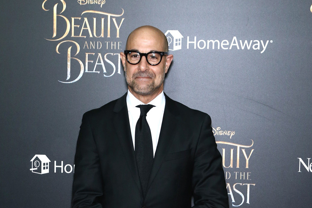 Stanley Tucci at the Beauty and the Beast premiere