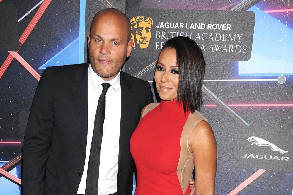 Stephen Belafonte and Mel B during their marriage