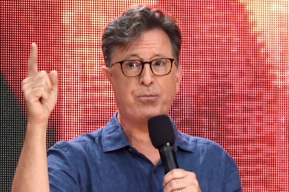 Stephen Colbert's staff were recently arrested in Washington DC