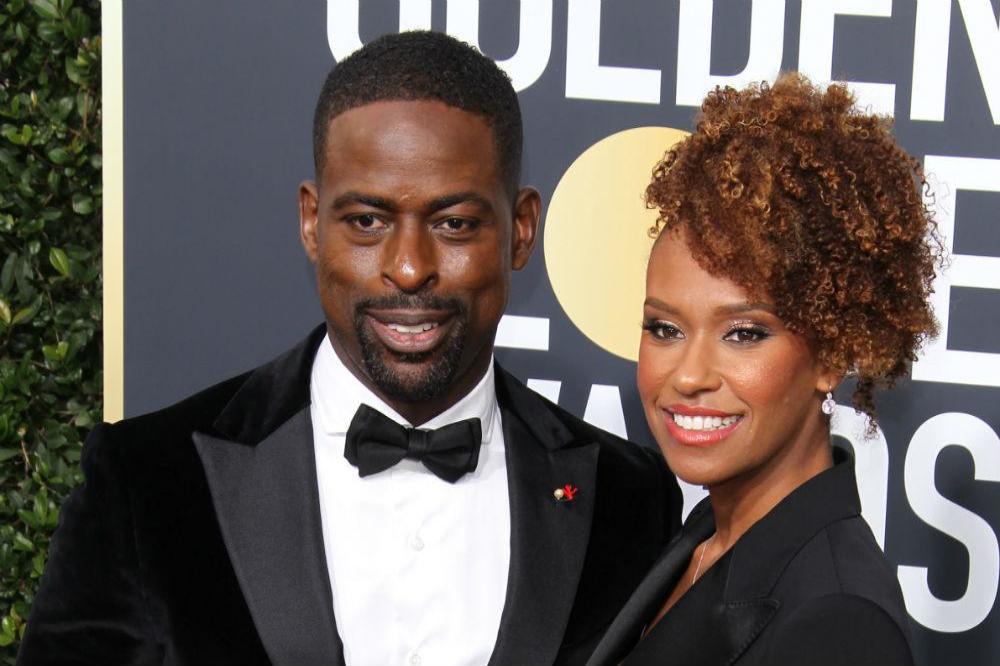 Sterling K. Brown and his wife Ryan Michelle Bathe