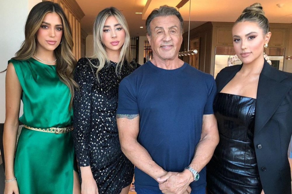 Sylvester Stallone is dad to daughters Sophia, Sistine and Scarlet