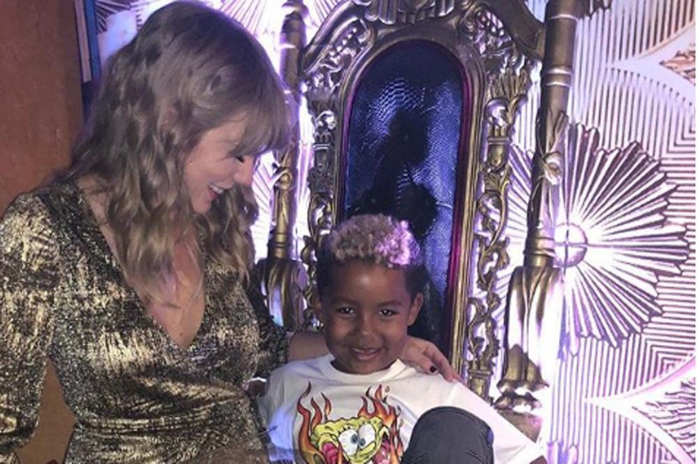 Taylor Swift and Amber Rose's son (c) Instagram 