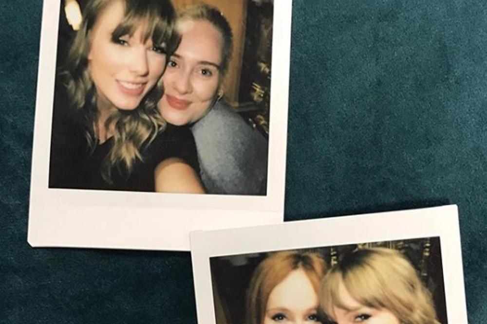 Taylor Swift hangs with Adele and J.K. Rowling (c) Instagram 