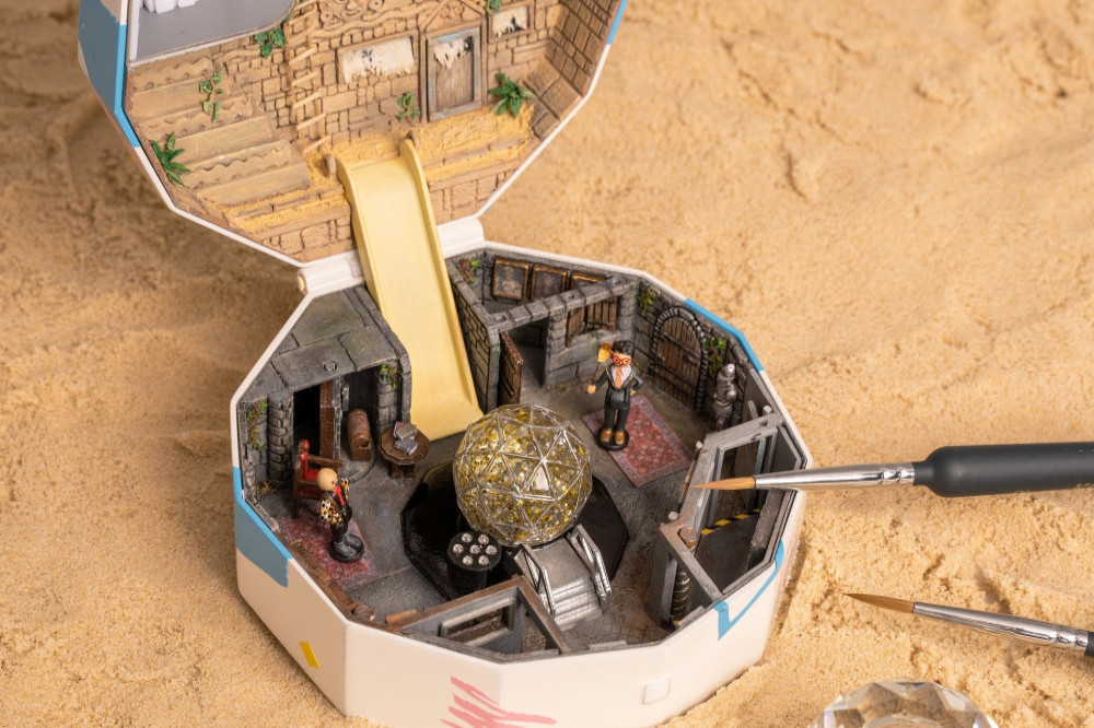 The Crystal Maze LIVE Experience in miniature