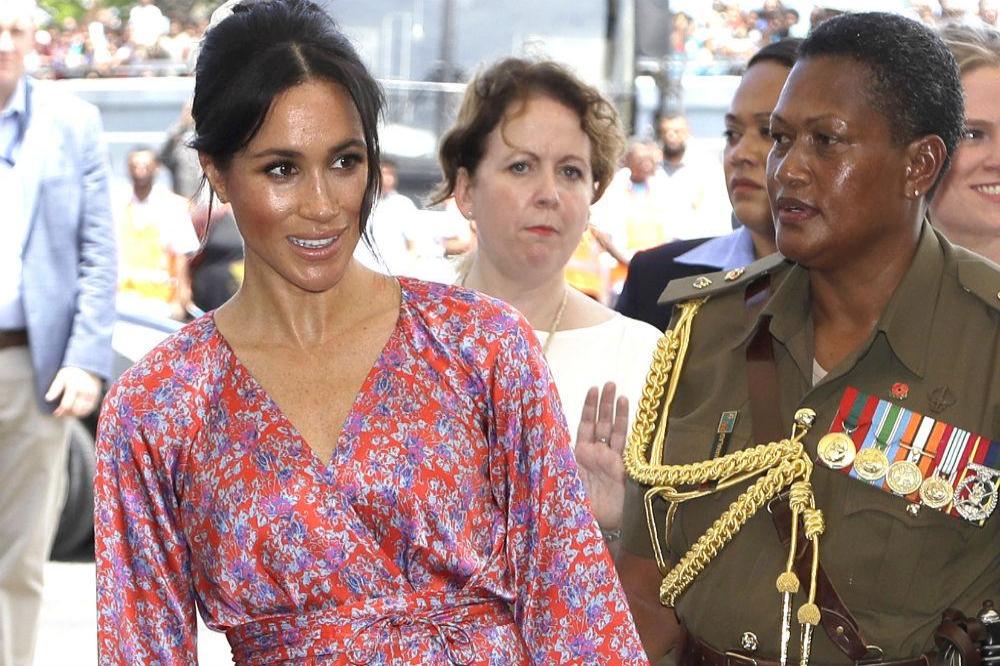 Duchess of Sussex rushed from market amid 'crowd management fears'