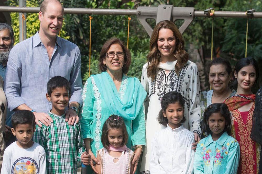 The Duke and Duchess of Cambridge at SOS Children's Village 