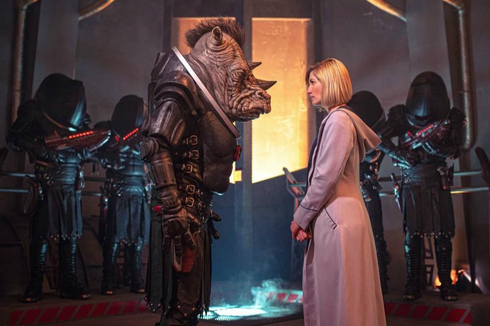 The Judoon and The Doctor in 'Doctor Who'
