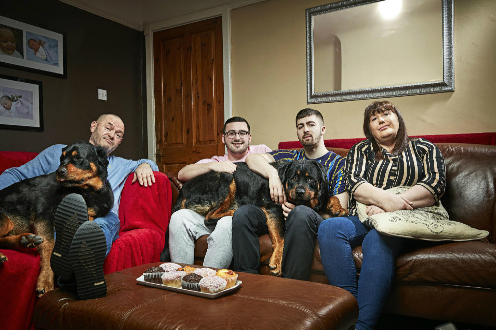 The Malones, a family on 'Gogglebox'