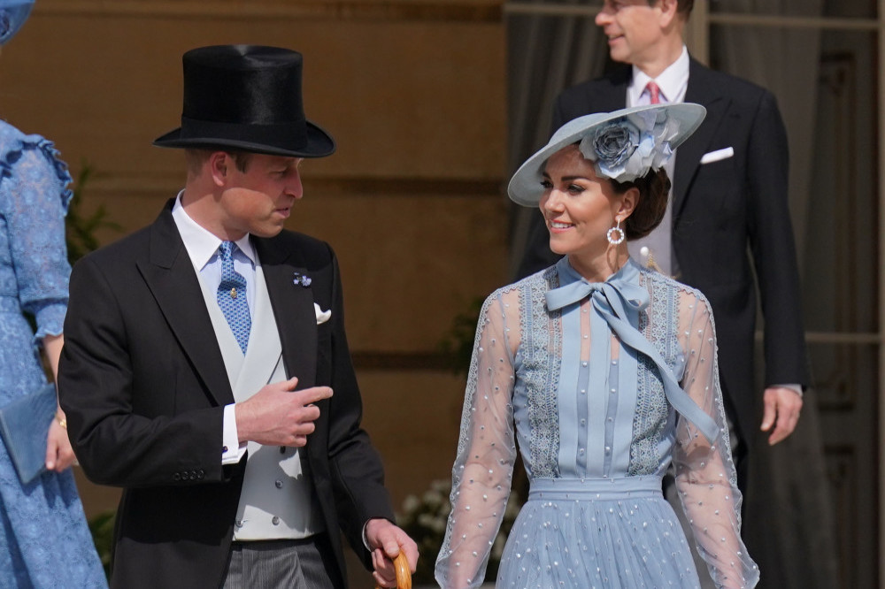 The Prince and Princess of Wales have hosted a garden party in Buckingham Palace