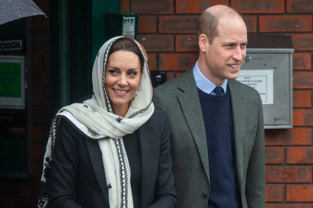 The Princess of Wales covered her head with a scarf as she and her husband Prince William visited a community centre to thank volunteers giving aid to survivors of the earthquakes that devastated Turkey and Syria