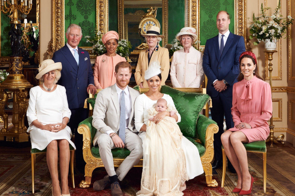 The Royal Family with the Duke and Duchess of Sussex (c) Chris Allerton