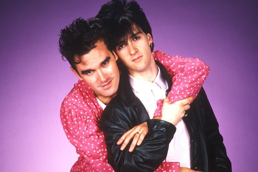 Morrissey and Johnny Marr in The Smiths