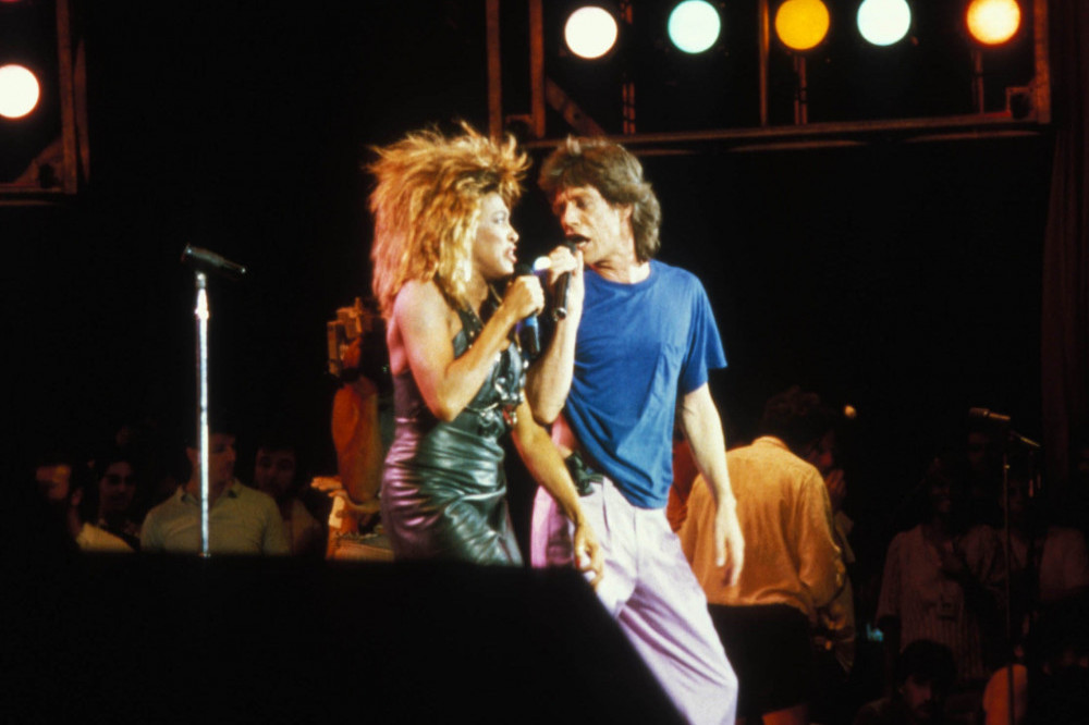 Tina Turner was 'prepared' for Sir Mick Jagger to tear off her skirt at Live Aid