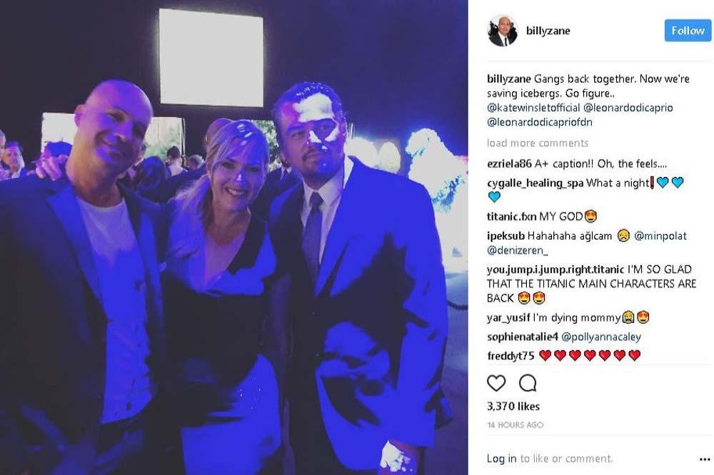 Titanic stars reunite (c) Instagram/Billy Zane