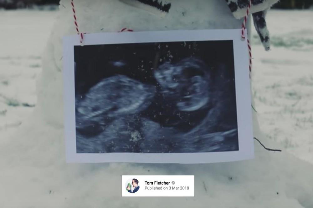Tom and Giovanna's baby announcement