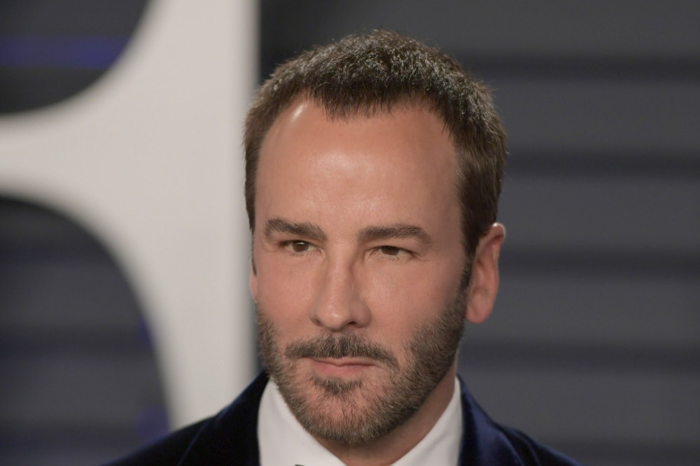 Tom Ford suited and booted at the Vanity Fair Oscars Party