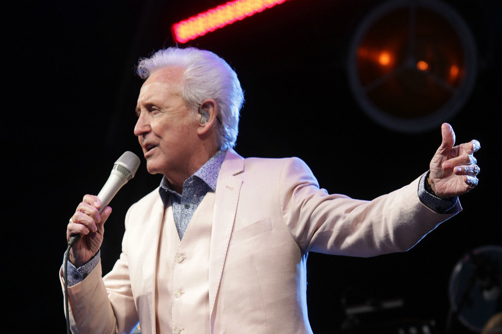 Tony Christie first saw his now-wife when she was in the frotn row at one of his concerts